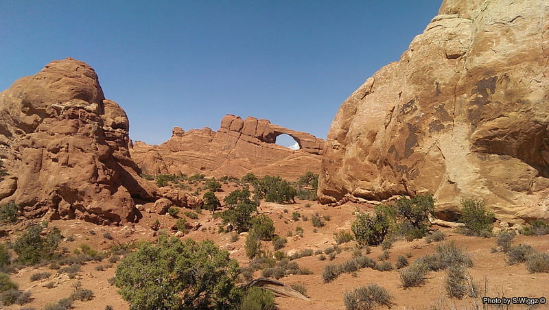 Moab, Utah, Moab, Sky, Arch, Nature, Utah, HD wallpaper