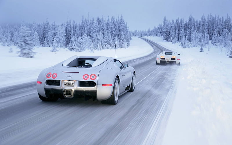winter cars, carros, cool, nature, fun, winter, HD wallpaper