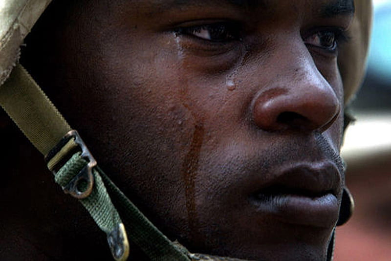 Soldier crying, tears, soldier, crying, cry, HD wallpaper