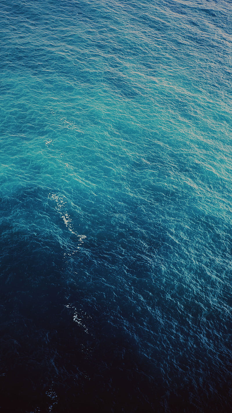 The Ocean, Jan, clean, sea, simple, water, HD phone wallpaper