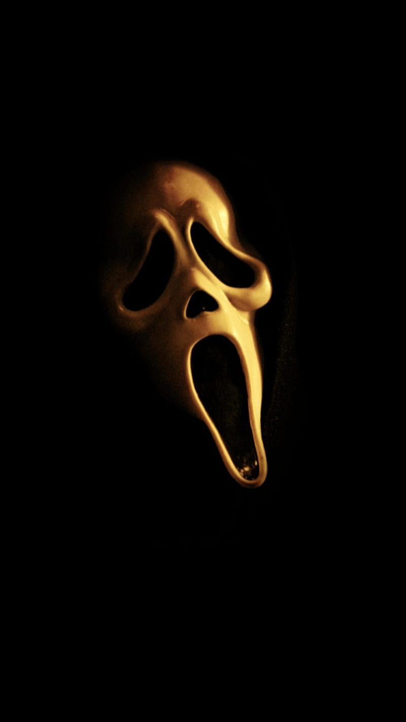 Ghostface Scream, craven, ghostface, horror, movie, movies, prescott, scary, scream, sidney, wes, HD phone wallpaper