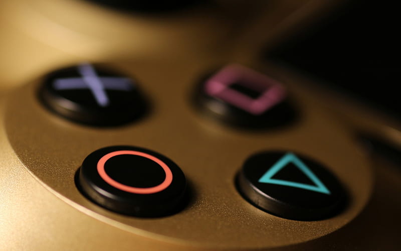 Playstation, buttons, game, PS, HD wallpaper
