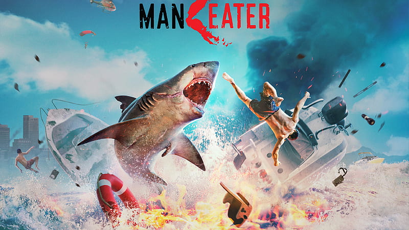 Man Eater Game, HD wallpaper