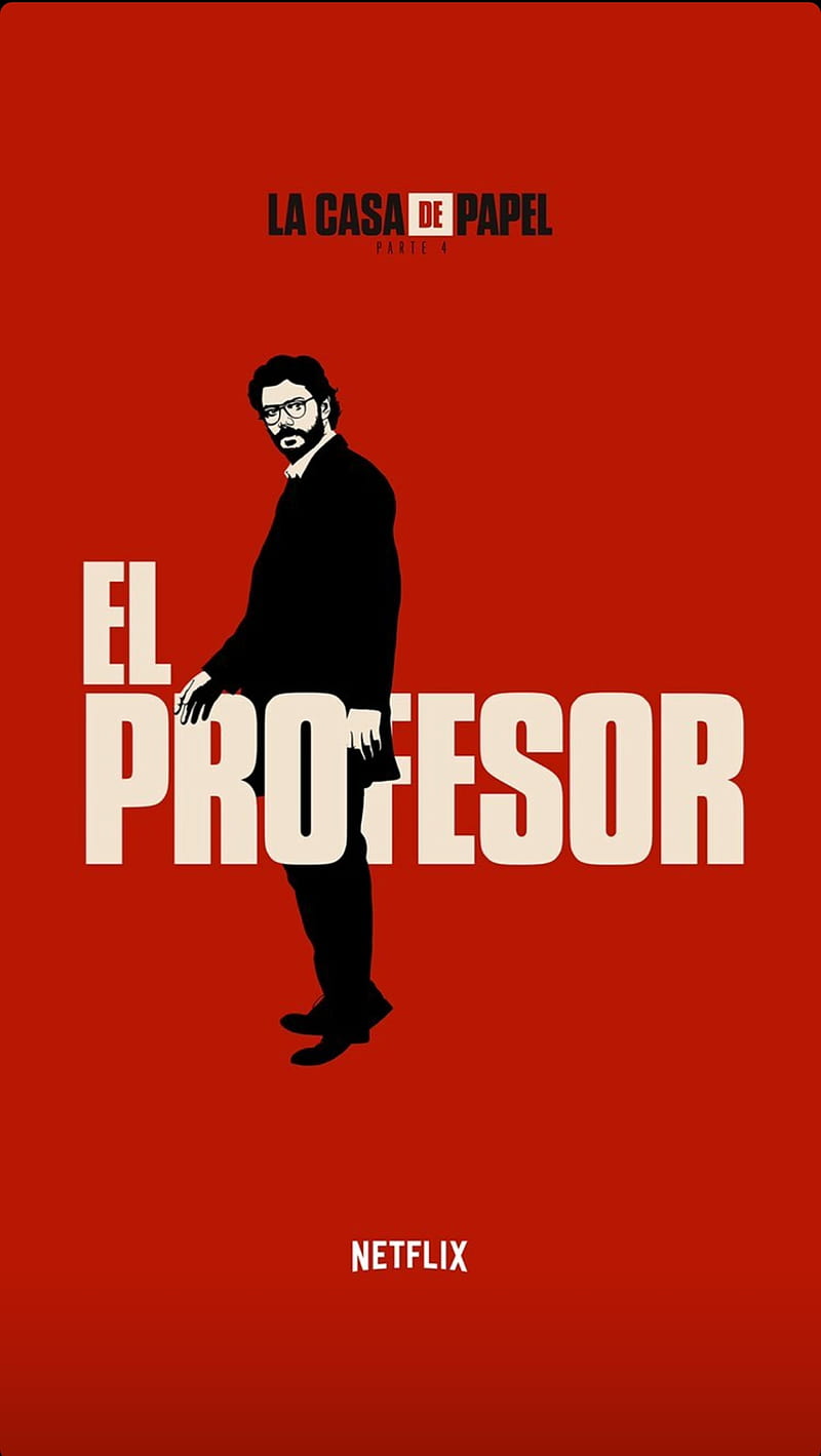 El Profesor , Money Heist, money heist, HD phone wallpaper