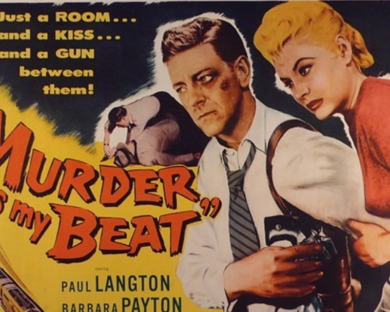 Classic Movies - Murder Is My Beat (1955), Barbara Payton, Murder Is My Beat Movie, Classic Movies, Paul Langton, HD wallpaper