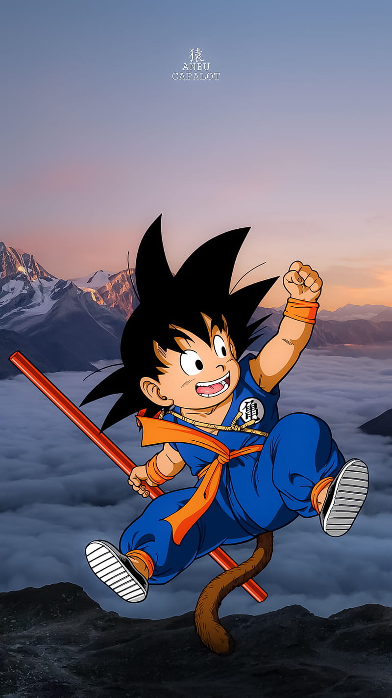 Chibi Goku Dragon Ball Desktop Wallpaper - Chibi Goku Wallpaper