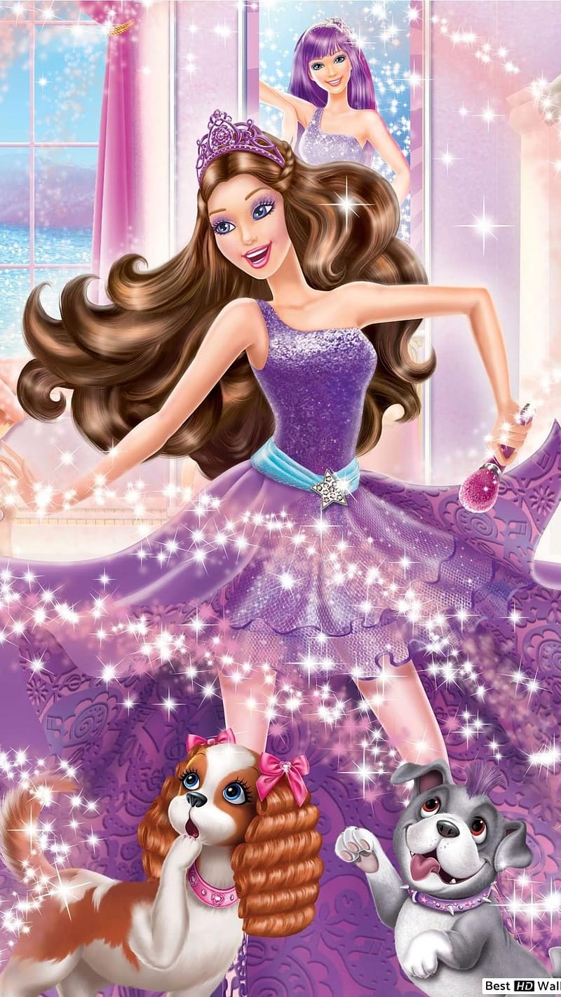 Barbie Princess And Popstar, barbie princess, popstar, animal, HD phone  wallpaper | Peakpx
