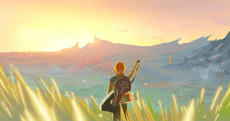Zelda, The Legend of Zelda: Breath of the Wild, Link, The Legend of Zelda, HD wallpaper