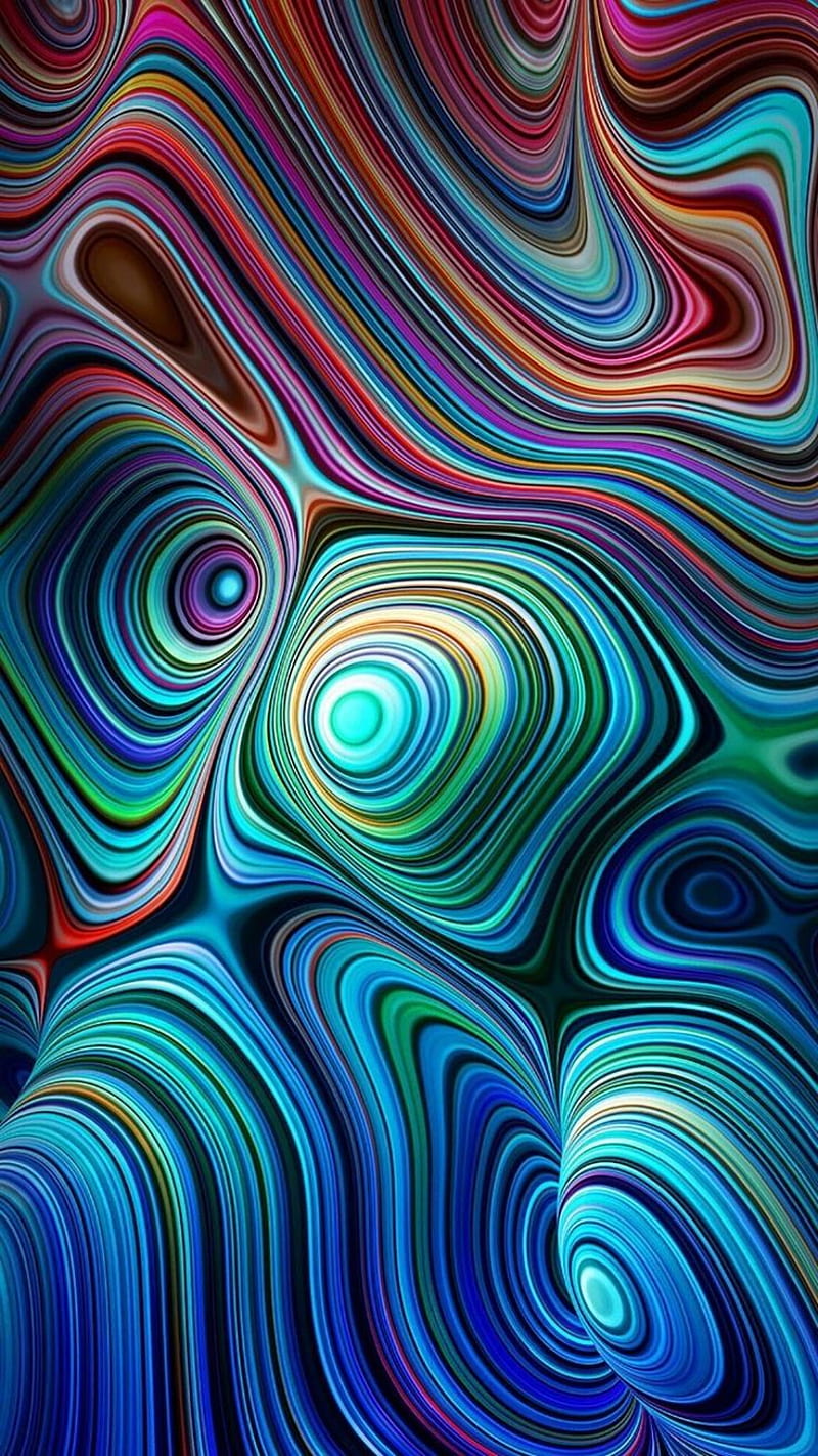 Trippy for mobile phone, tablet, computer and other devices and . Trippy , Abstract floral art, Bright colors art, Rainbow Tablet, HD phone wallpaper