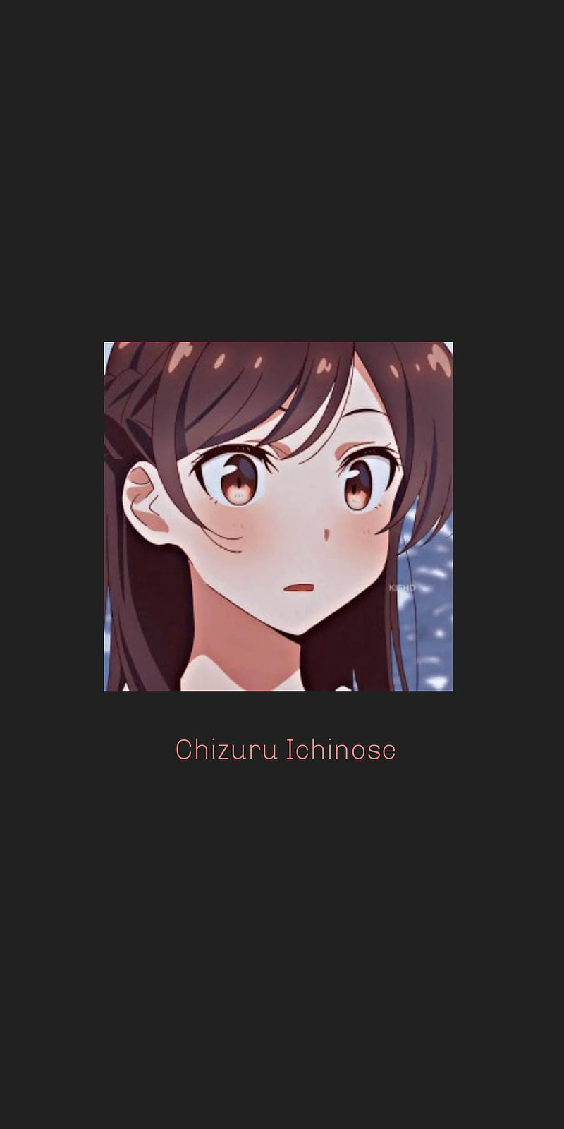 Chizuru ichinose, anime, girl, rent a girlfriend, HD phone wallpaper
