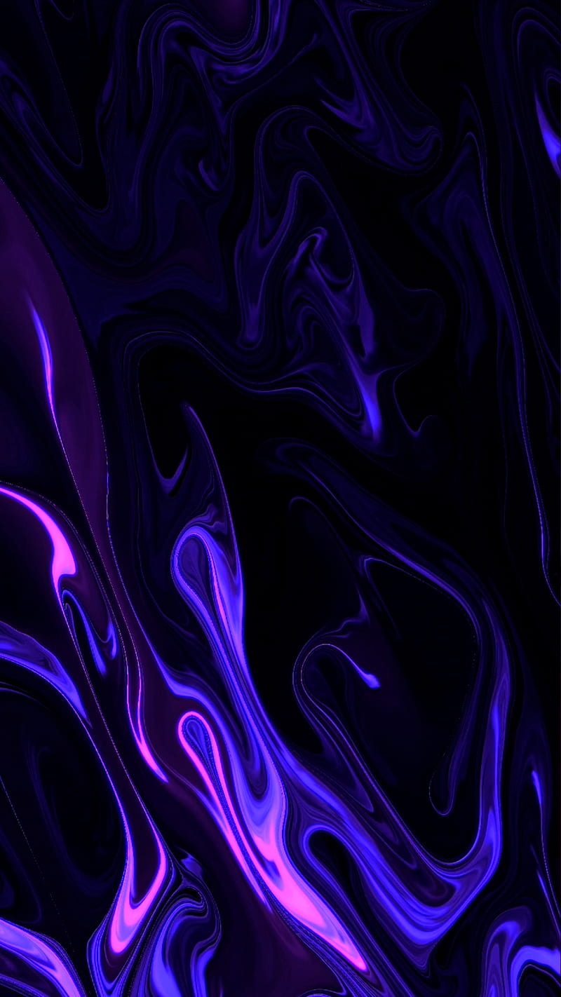 Fluid Screen 9, HQ, abstract, art, asmr, blue, cold, desenho, flow, hot, live, motion, pink, HD phone wallpaper