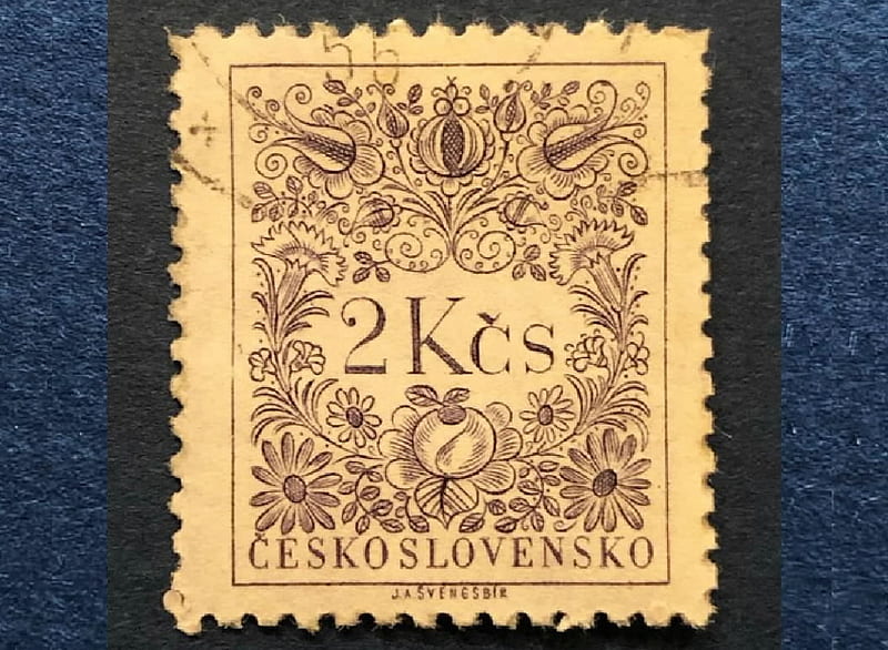 Czechoslovakia stamp, Czechoslovakia, Philately, Ephemera, Stamp, Flowers, HD wallpaper