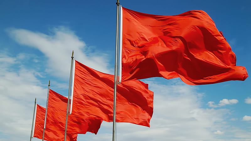 These Red Flags on Your 2020 Tax Return Could Spark Interest From the IRS. GOBankingRates, Saffron Flag, HD wallpaper