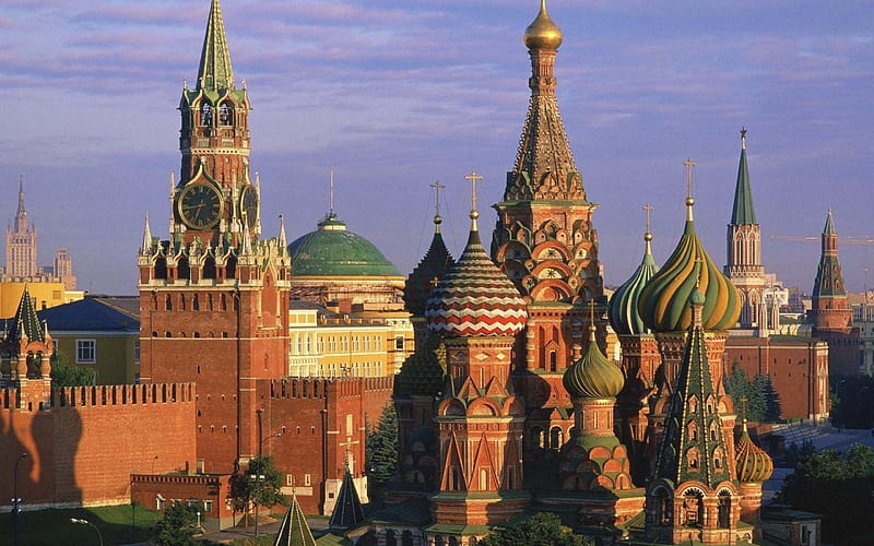 basil cathedral kremlin moscow, cathedral, moscow, kremkin, basil, HD wallpaper
