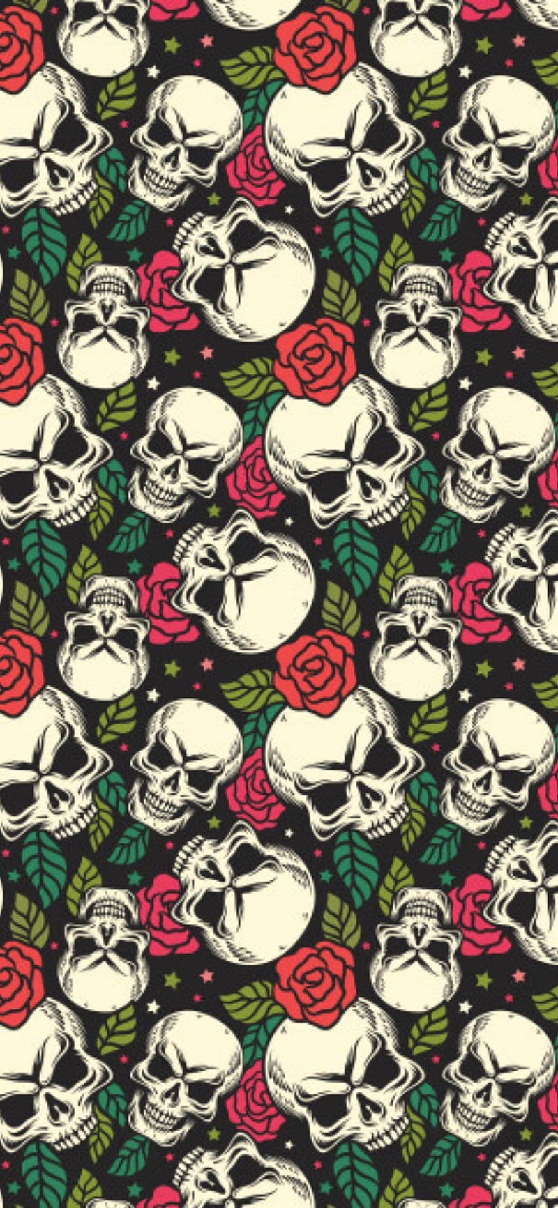 Skull, emblems, flower, ghost, halloween, heart, key, love, motorcycle, shop, HD phone wallpaper