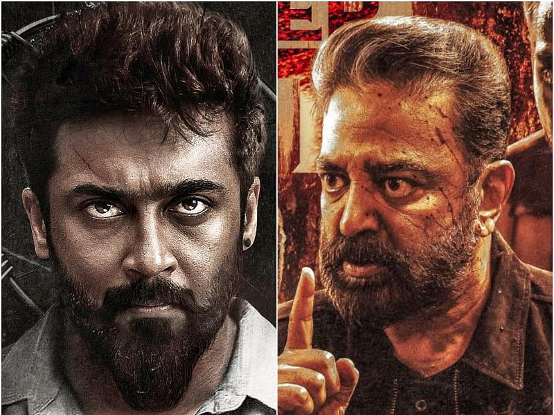 Suriya thanks 'Anna' Kamal Haasan for his role of Rolex in Vikram: Dream come true to be on screen with you, HD wallpaper