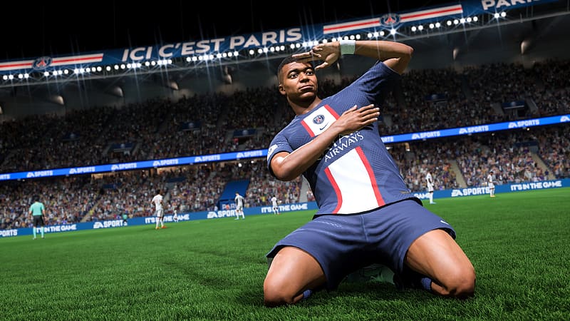 FIFA 23 and Background, FIFA23, HD wallpaper
