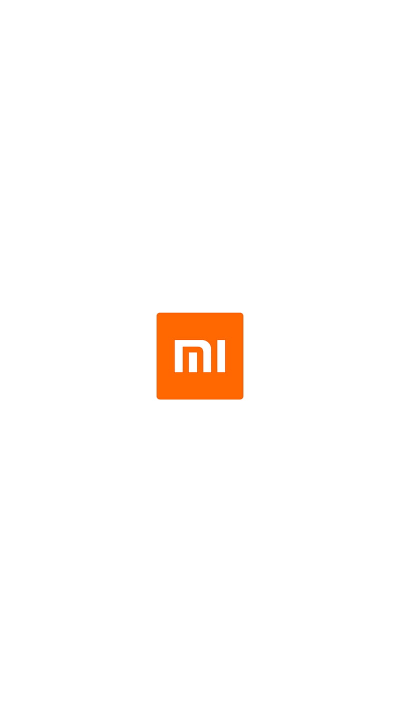 Mi-, logo mi, xiaomi, mi logo, mi brand, brand, android, miui, HD phone wallpaper