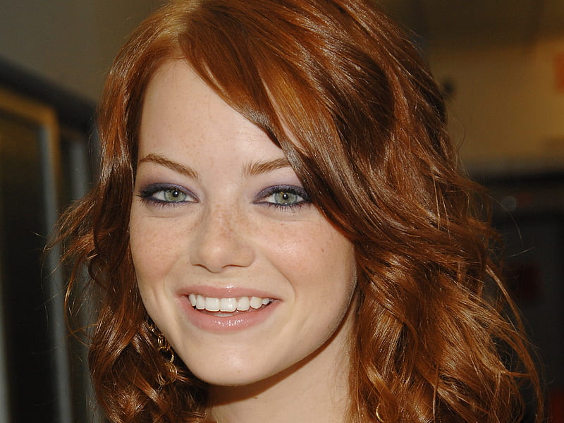 Emma Stone, close up, stone, redhead, red hair, emma, HD wallpaper | Peakpx