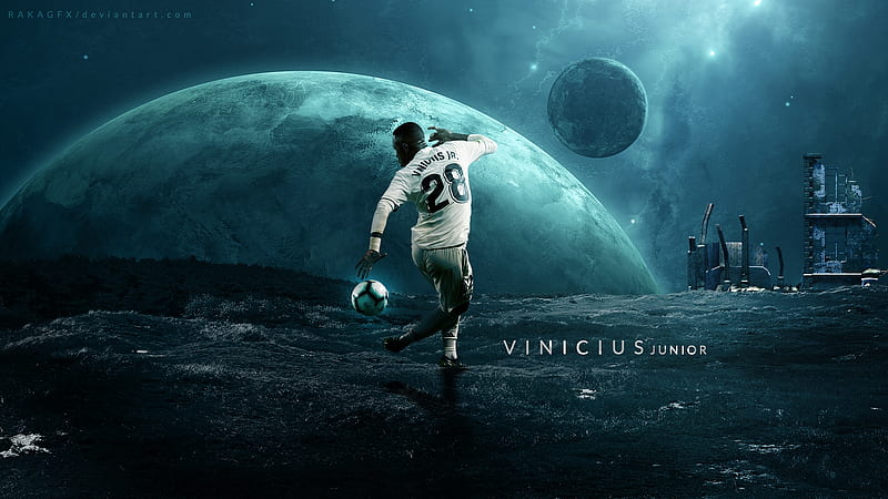 Vinícius Júnior, soccer, real madrid, vinicius jr, vinicius, vinicius junior, HD wallpaper