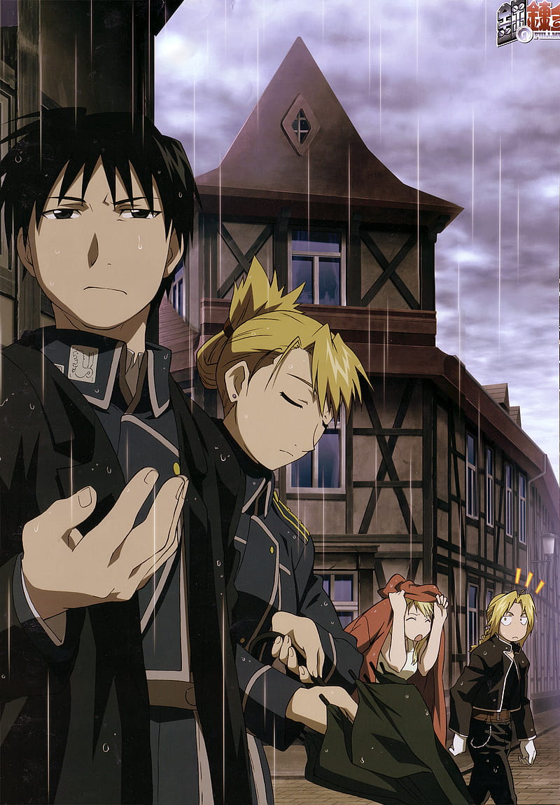 Roy Mustang, anime wallpapaer, fullmetal alchemist brotherhood, otaku, fma  brotherhood, HD phone wallpaper