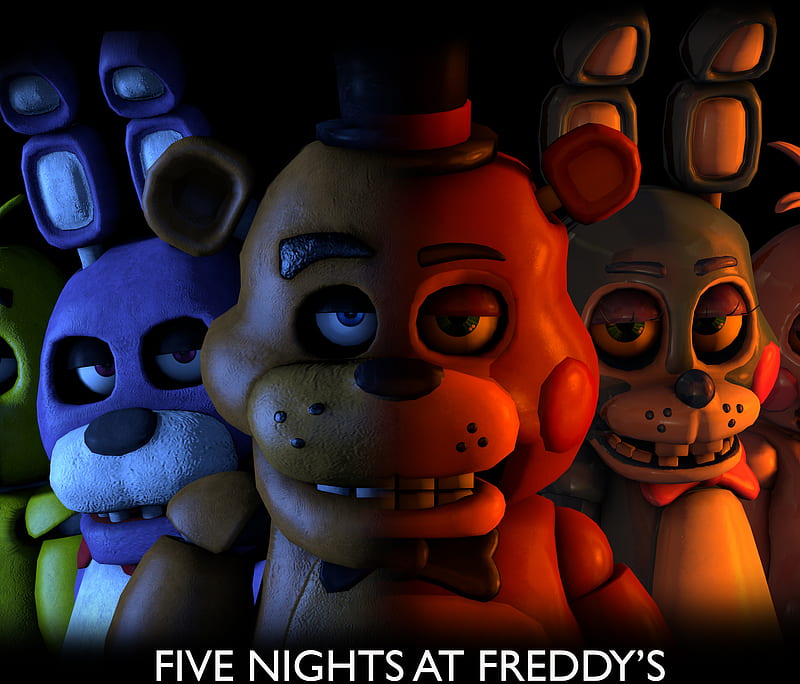 HD wallpaper: red-dressed anime character illustration, Five Nights at  Freddy's
