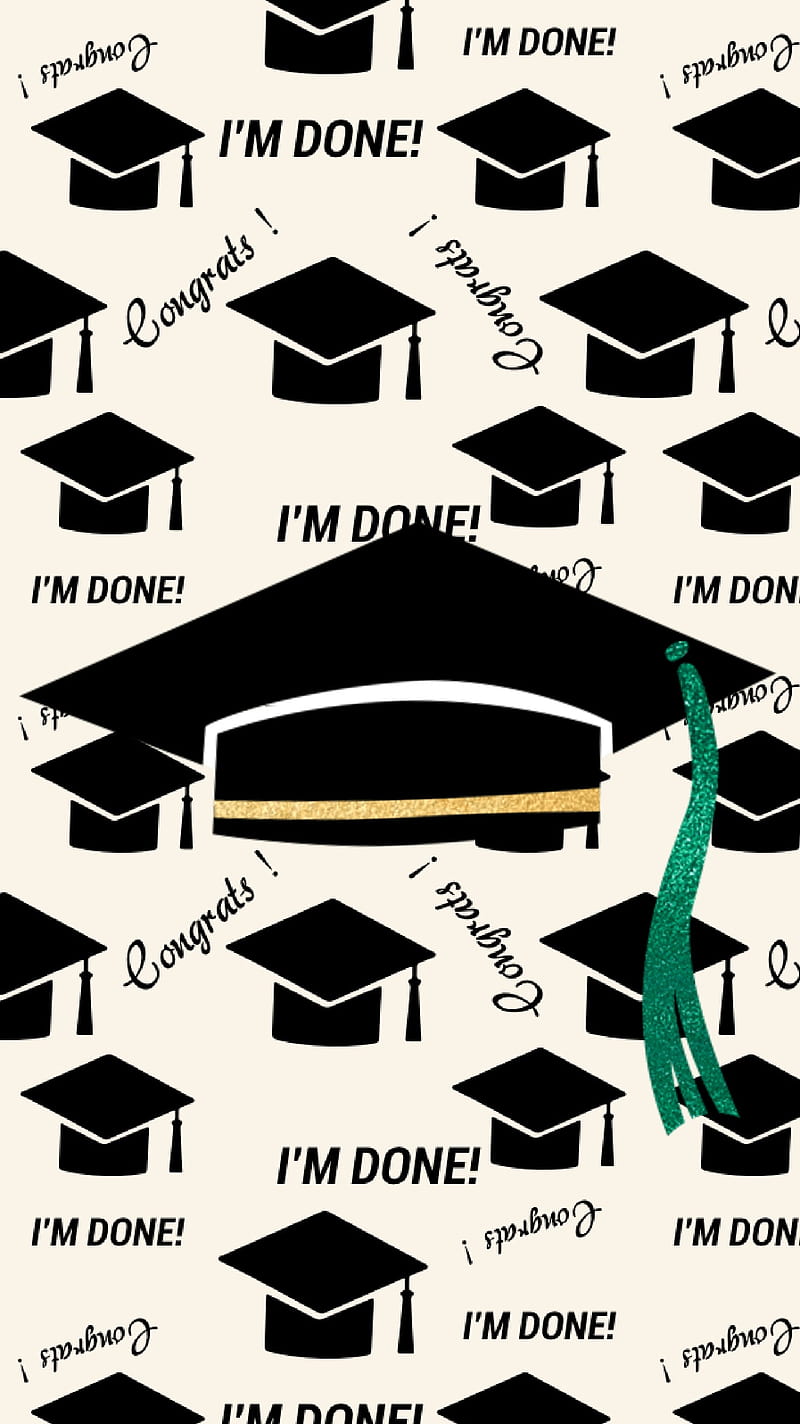 Grad, celebrate, graduation, school, graduate, cap and gown, HD phone wallpaper