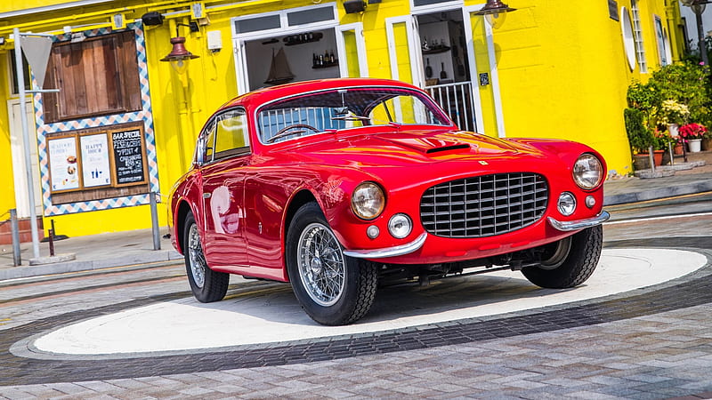 1950 Ferrari 195 Inter Coupe, windows, HD wallpaper