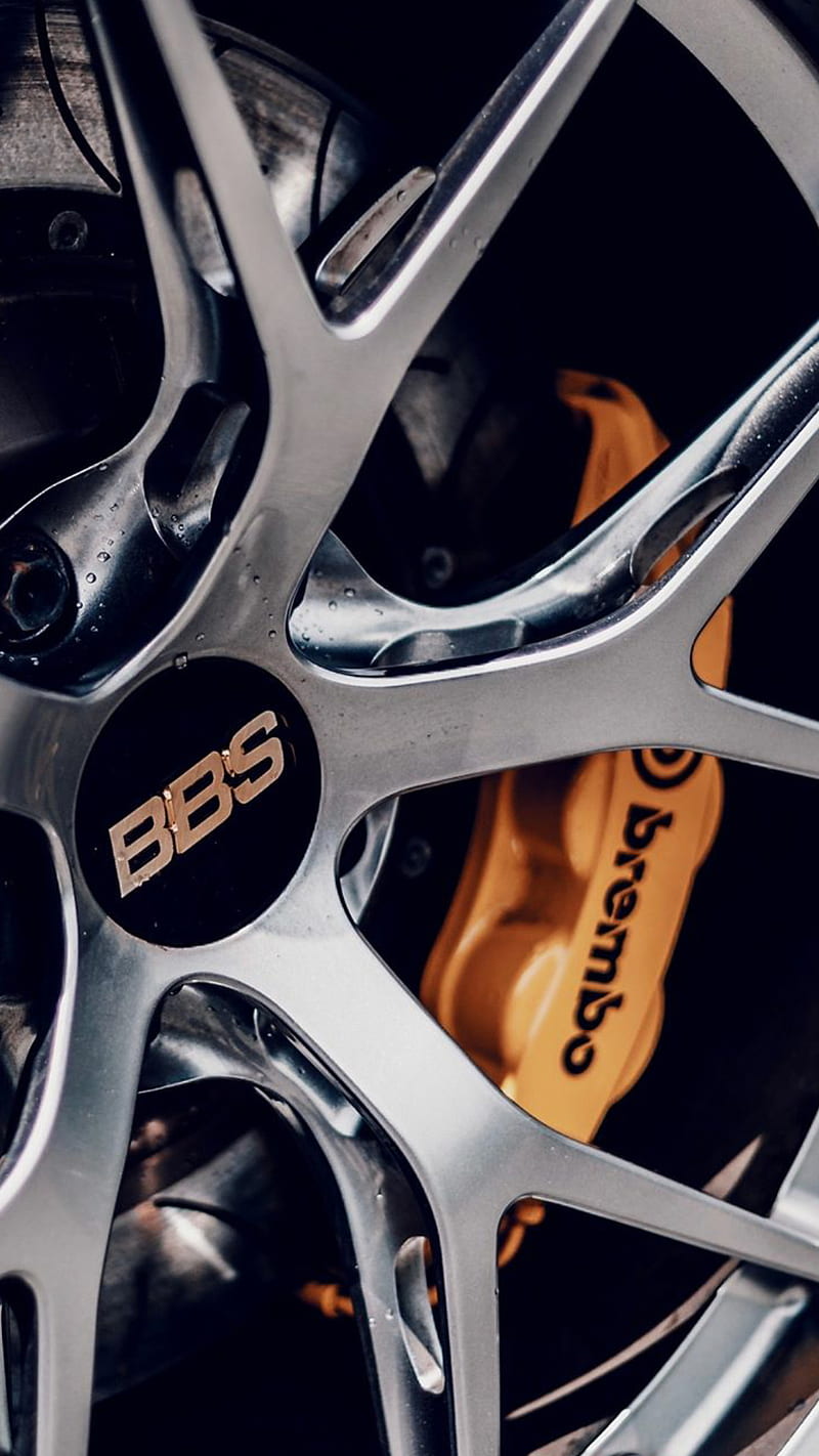 BBS wheel, car, silver, sports, america, new, HD phone wallpaper