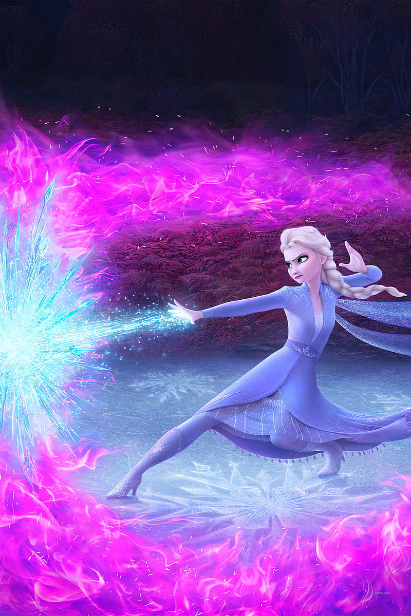 Elsa en frozen 2, Fondo de pantalla de teléfono HD | Peakpx