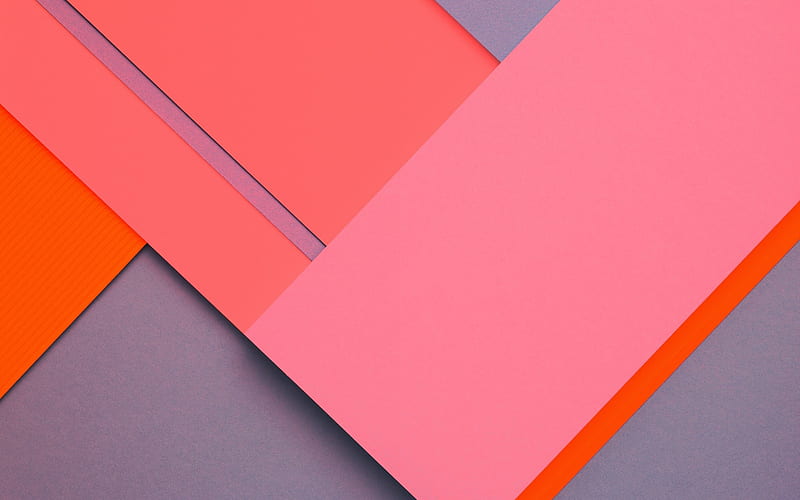 lines, geometry, pink material, strips, HD wallpaper