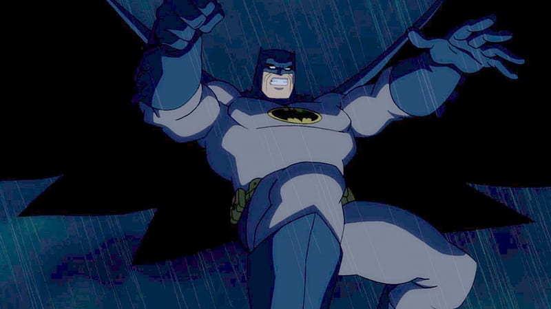 Batman desciende, lluvia, ataques, caídas, saltos, Fondo de pantalla HD |  Peakpx