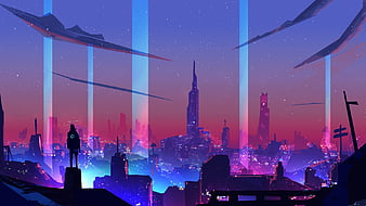 futuristic city wallpaper 1080p