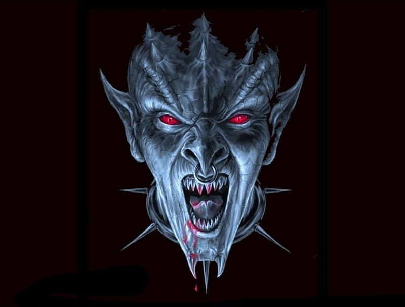 Gargoyle, demons, fantasy, darkness, HD wallpaper | Peakpx