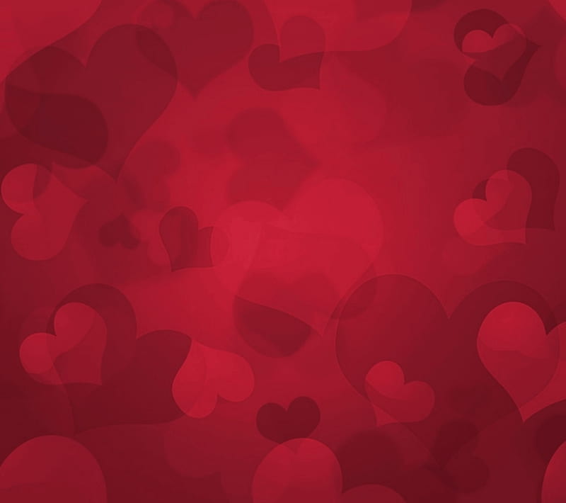 2160x1920px, background, corazones, love, red hearts, texture, valentine pattern, HD wallpaper