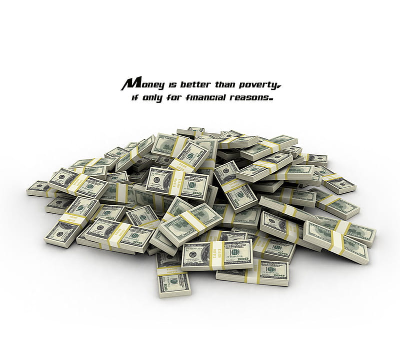 Money Is Better, good, poverty, HD wallpaper