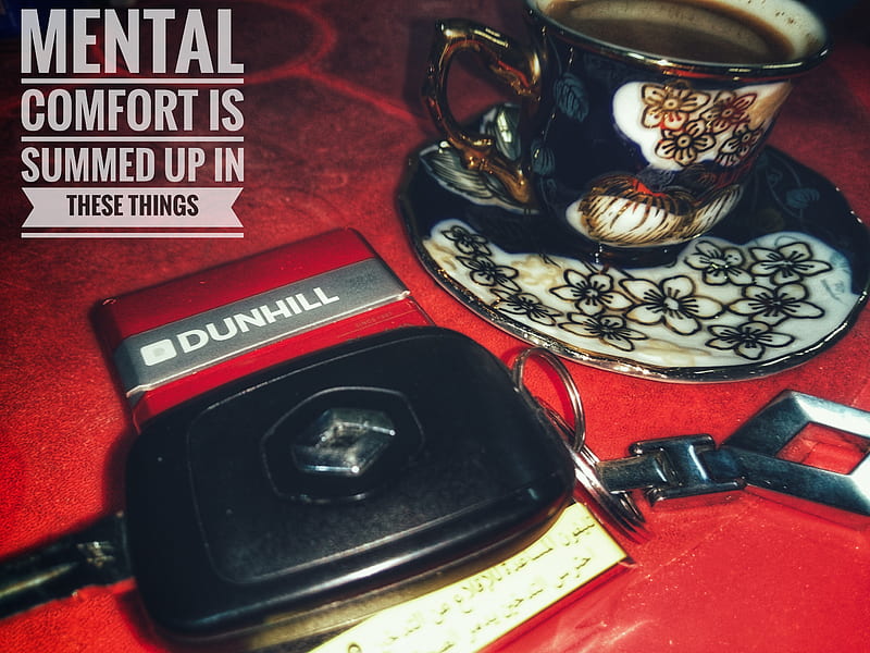 Dunhill, coffee, happy, love forever, smoke perfect cigarettes, HD wallpaper