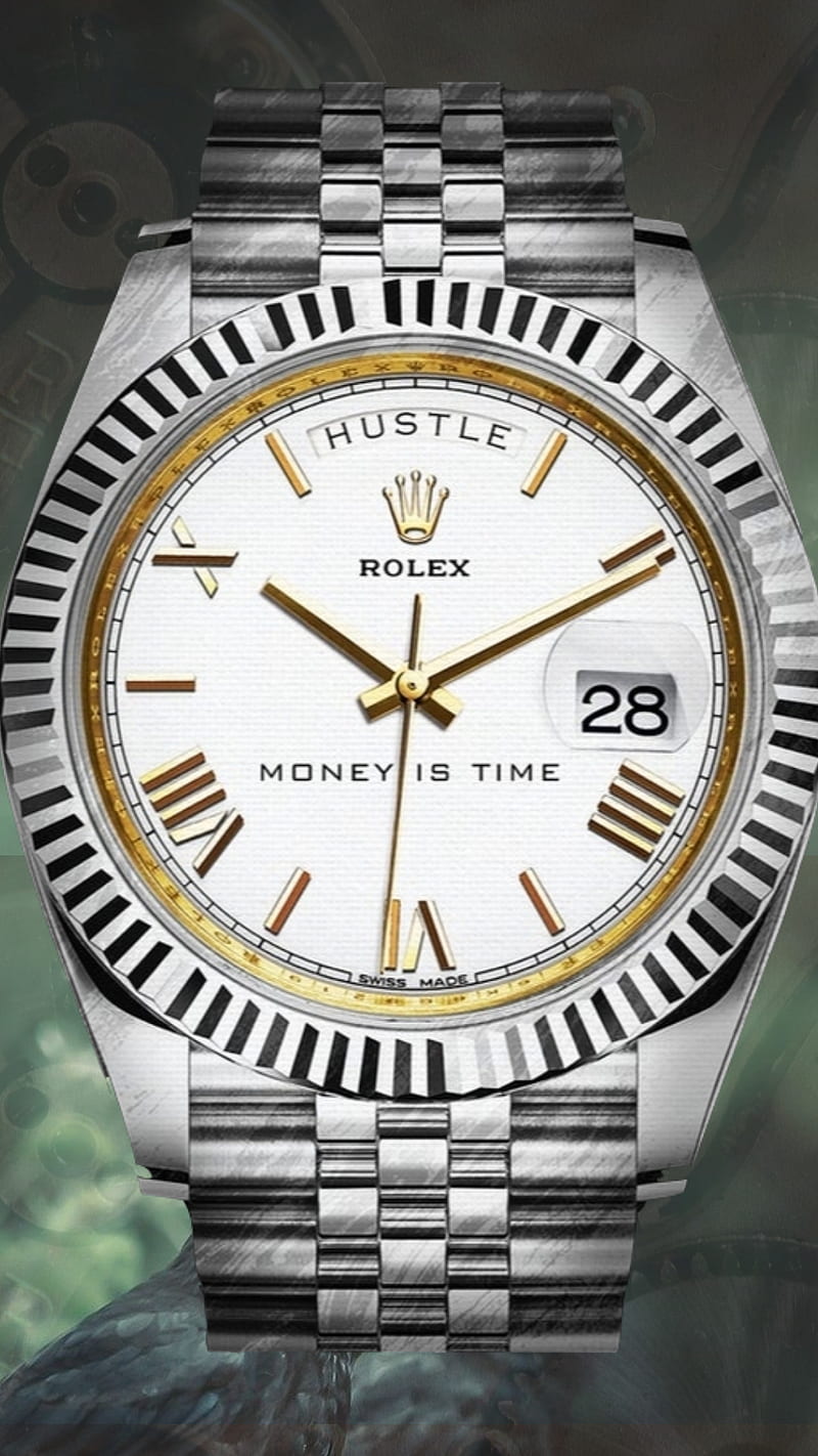 Time is money, clocks, watches, watch, rolex, hustle, luxury, lucky clocks di, tag, HD phone wallpaper