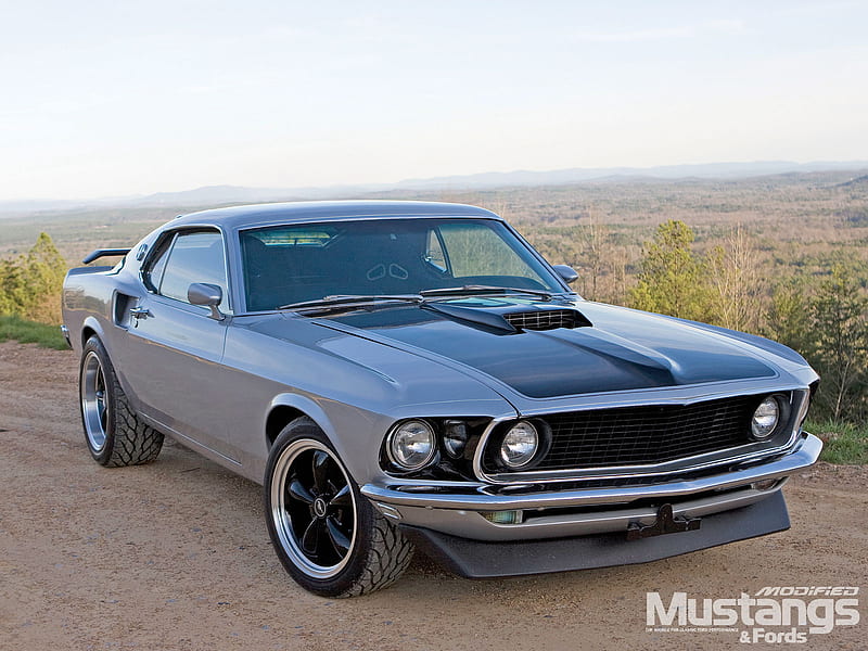 1969 Ford Mustang Sportsroof Restored, 1969, mag wheels, classic, ford, HD wallpaper