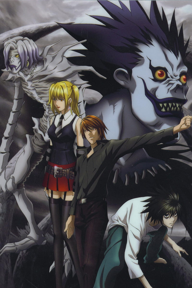 Death Note, anime, HD phone wallpaper