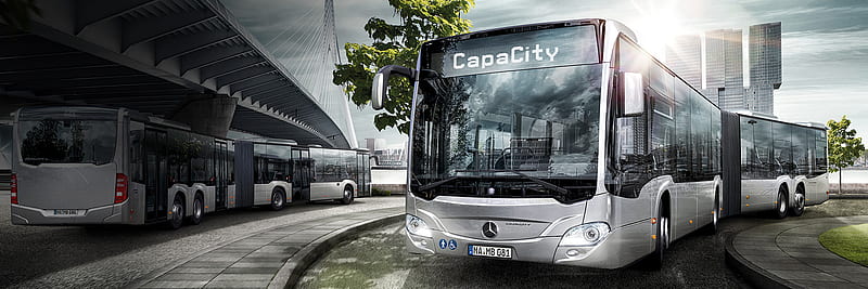 Mercedes Benz CapaCity (2019 2022) Bus Specs, HD wallpaper