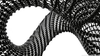 Atom Array, Abstract, Array, 3D, Atom, HD wallpaper
