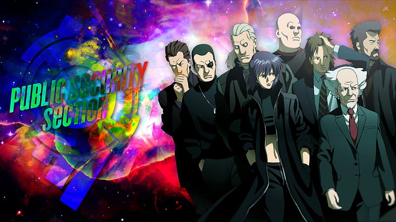 Public Security Section 9, stand alone complex, Ghost in the shell, Anime, HD wallpaper