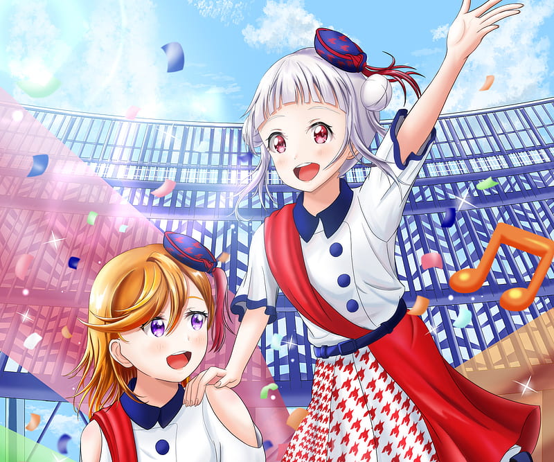 Love Live!, Love Live! Superstar!!, Chisato Arashi , Kanon Shibuya, HD wallpaper