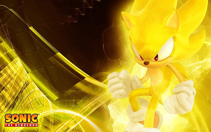 Super Sonic, Retro Sonic, HD wallpaper