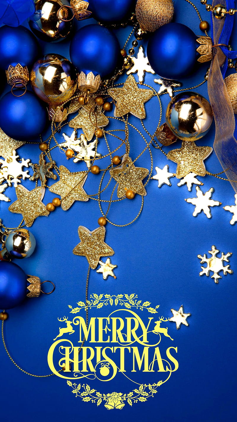 Merry Christmas, baubles, christmas, decoration, star, HD phone wallpaper