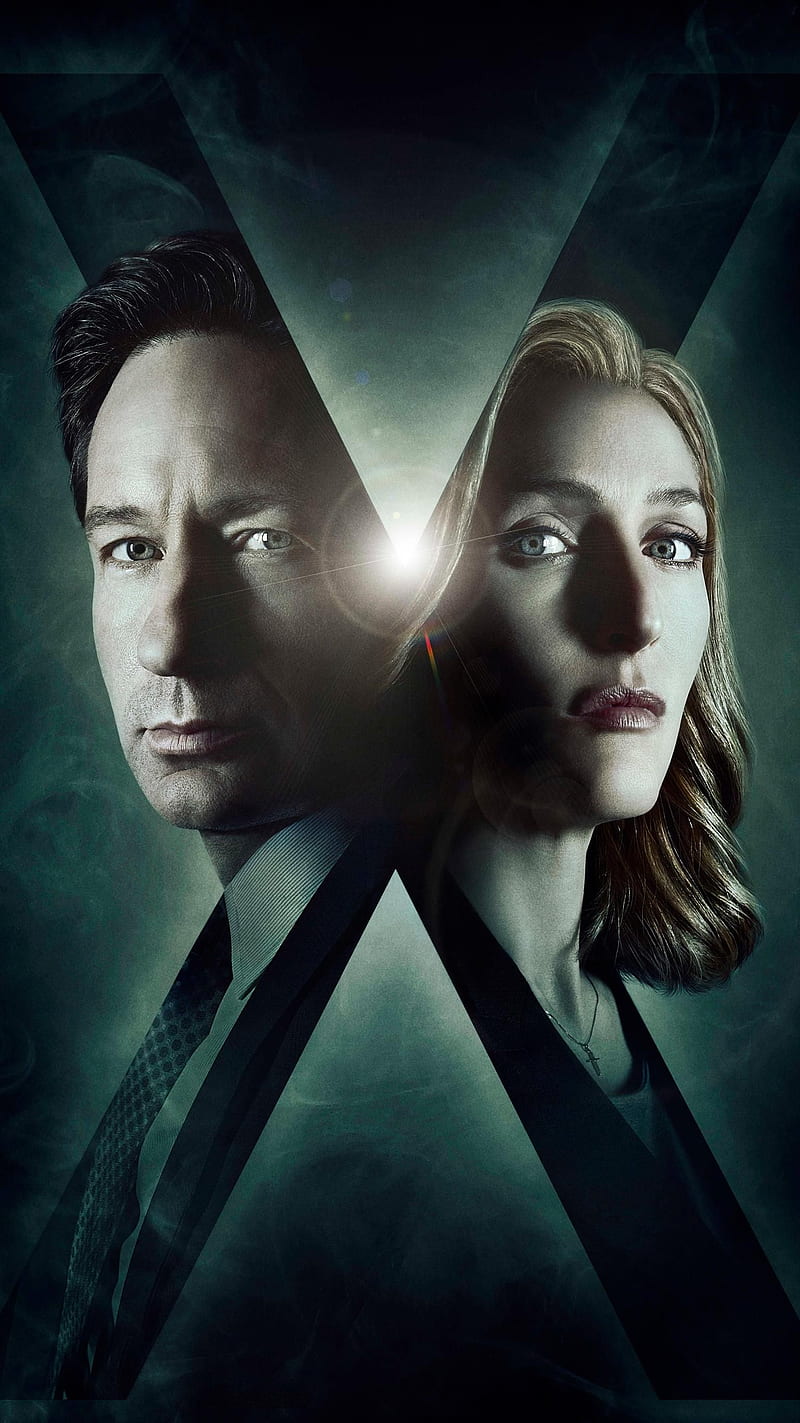 Mulder Scully, x-files, xfiles, HD phone wallpaper
