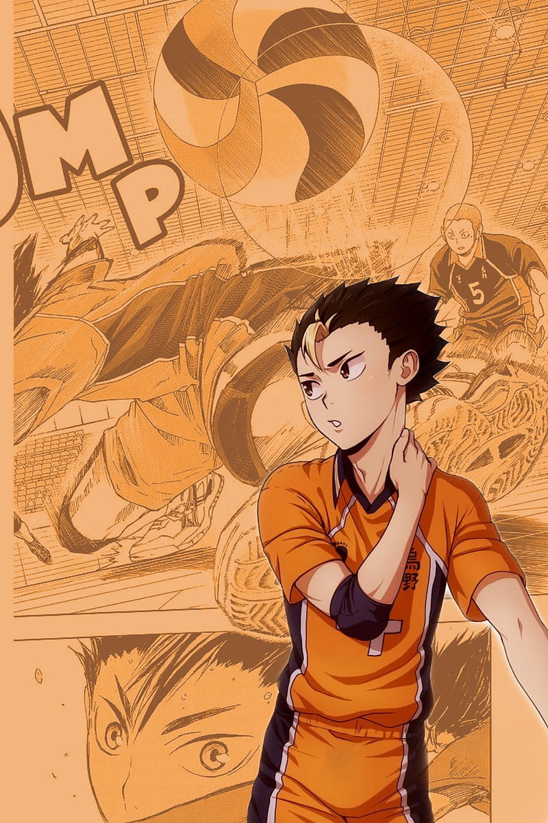 Download Haikyuu Anime Nishinoya Manga Wallpaper