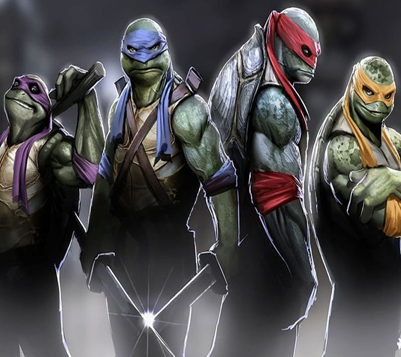 Tartarugas Ninja Leonardo / Michelangelo / Donatello