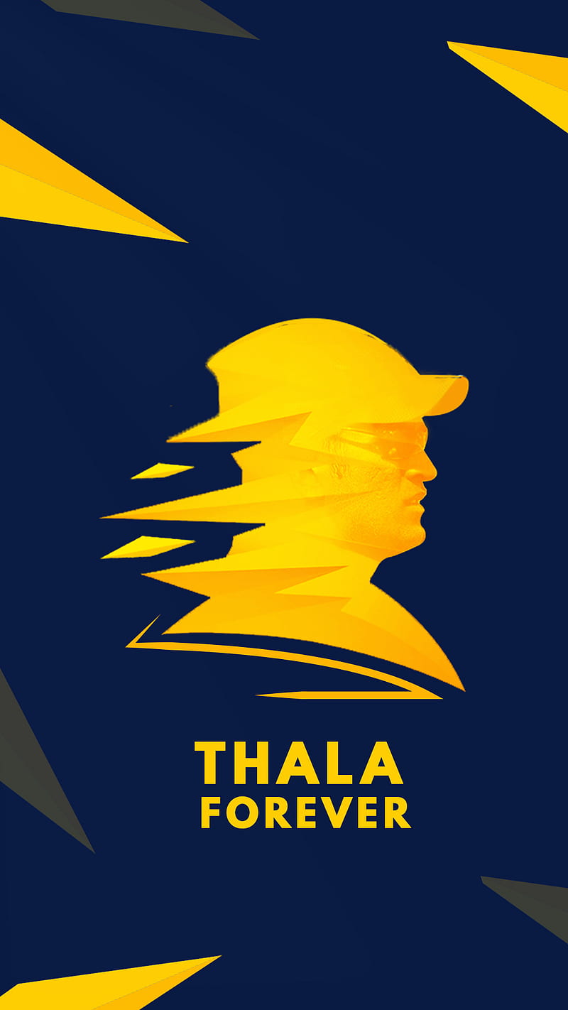 Dhoni - , cricket, csk, india, ms dhoni, msd, thala, yellow, HD phone wallpaper